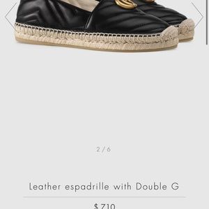 Gucci Espadrilles size 6 1/2